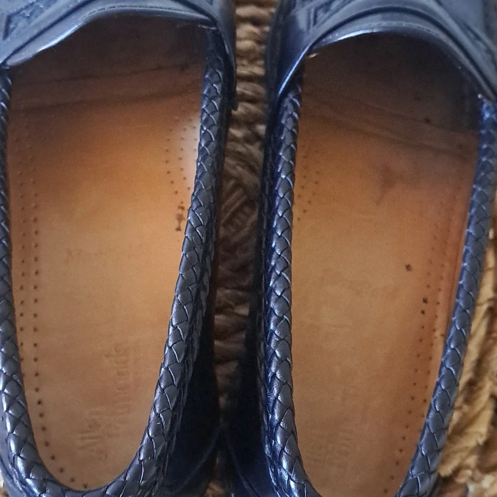 Allen Edmonds Mens  Maxfield Classic‎ Dress Black Leather Tassel Loafers S-10.5D